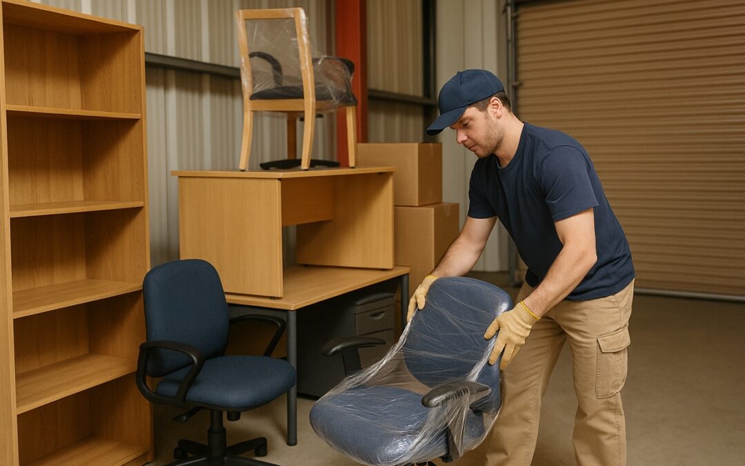 Tips for Storing Office Furniture in Business Storage