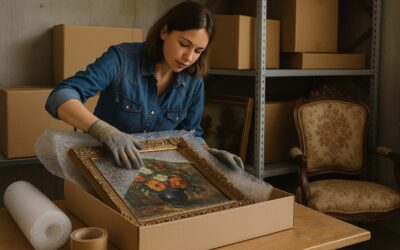 How to Safely Pack and Store Valuable Artwork and Antiques