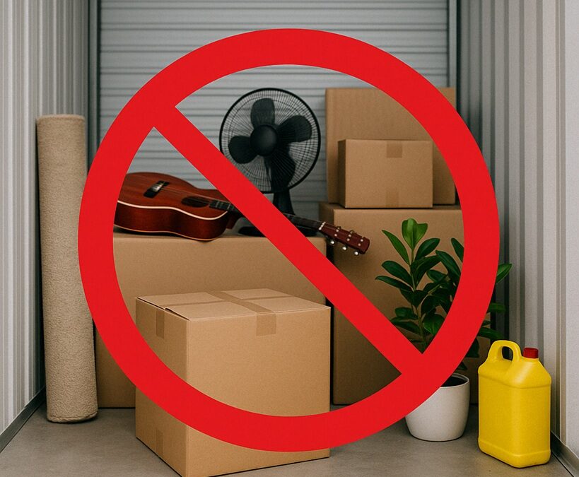 What Not to Store in a Personal Storage Unit: A Guide to Restrictions