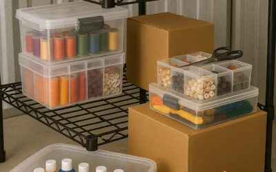 Tips for Storing Craft Supplies for Handmade Business Owners
