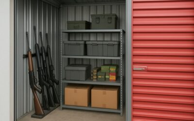 How to Store Firearms and Ammunition Safely in Storage Units