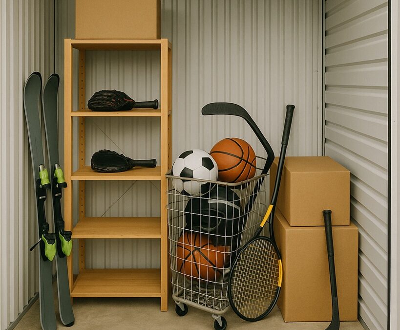 The Best Way to Store Seasonal Sports Equipment in Storage Units