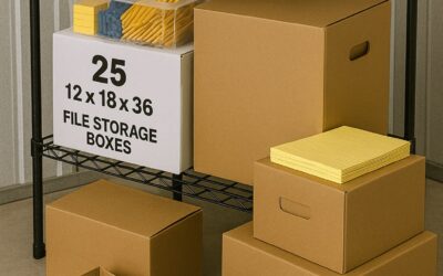 How to Store Bulk Office Supplies Efficiently in Business Storage