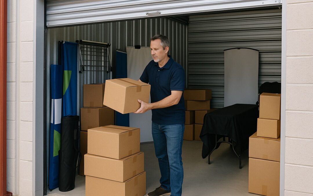 Using Business Storage for Event and Trade Show Supplies
