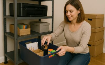 Creative Ways to Use Personal Storage for Home Office Supplies