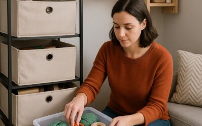 How to Store Hobbies and Craft Supplies Safely in Small Spaces
