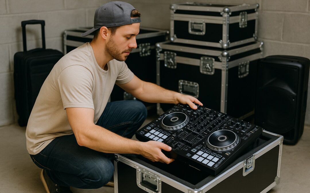 Storing DJ and Music Equipment for Gigs and Events