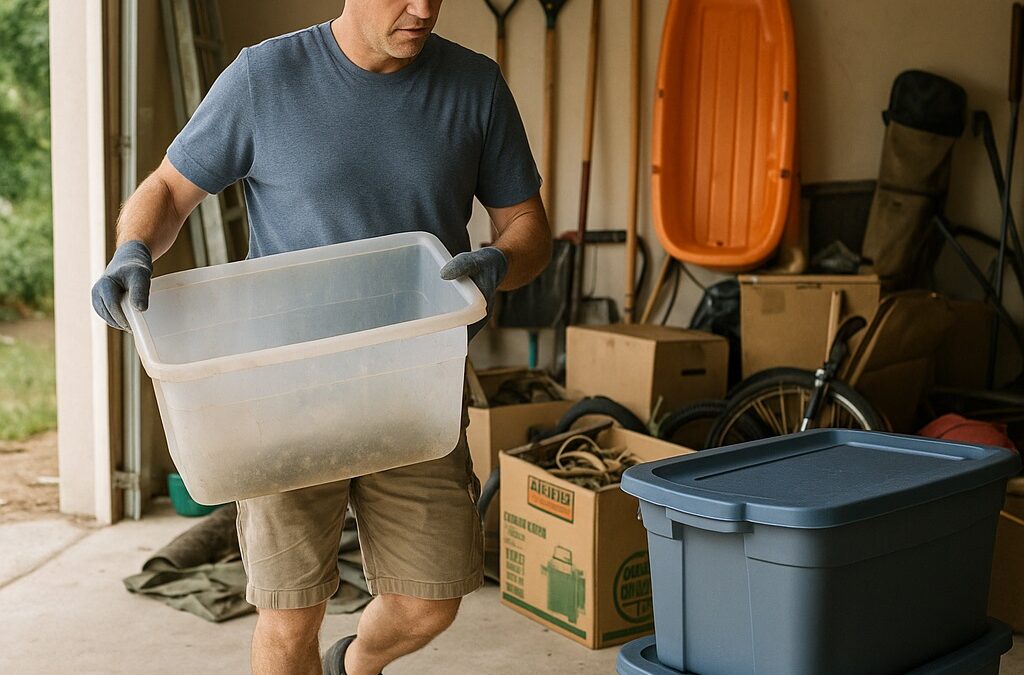 Decluttering Your Garage: When to Consider Container Storage