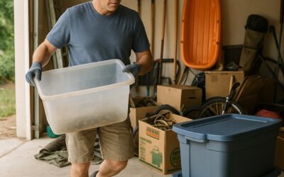 Decluttering Your Garage: When to Consider Container Storage