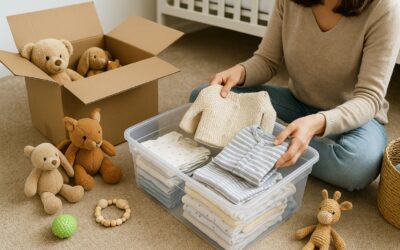 Tips for Storing Baby Clothes and Toys for Future Us