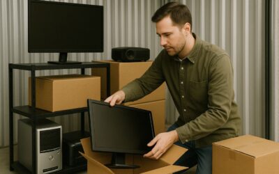 How to Store Electronics Safely in a Storage Unit