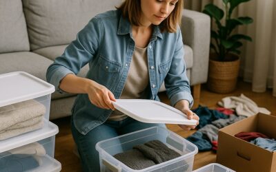 How Container Storage Helps with Decluttering Your Space