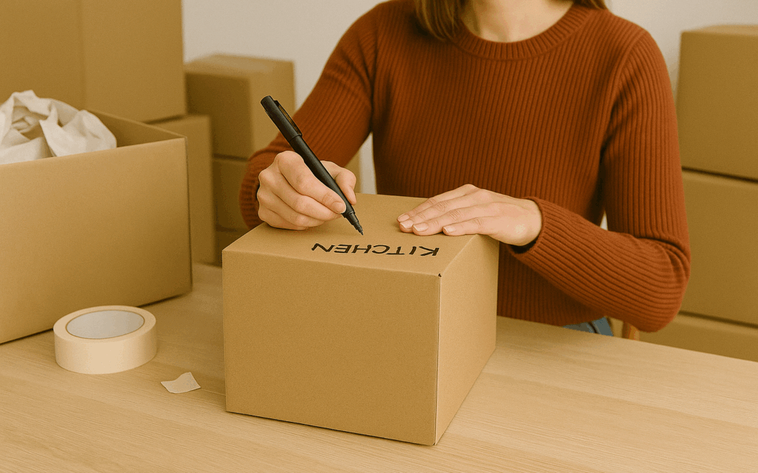 A Simple Guide to Labelling Boxes for Easy Access Later