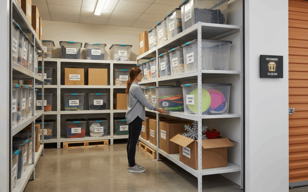 Using Self Storage as a ‘Holding Station’ During a Busy Season