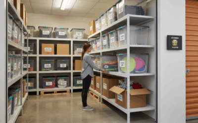 Using Self Storage as a ‘Holding Station’ During a Busy Season