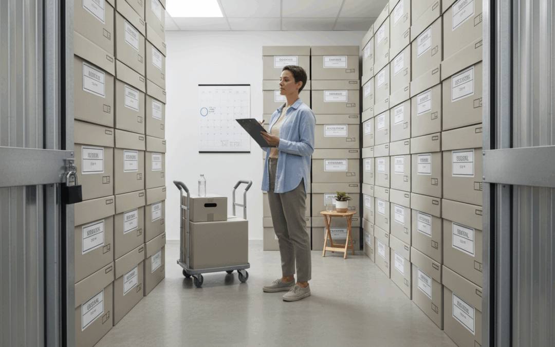 Temporary Storage During Divorce or Separation: Keeping Things Simple