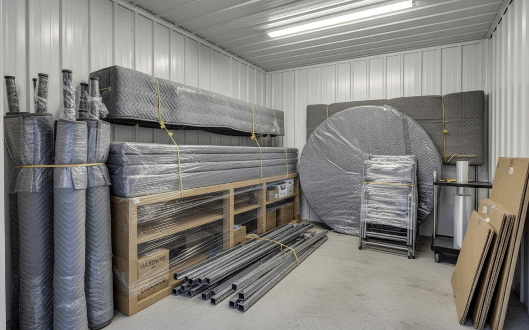 Furniture Disassembly and Wrapping to Save Space