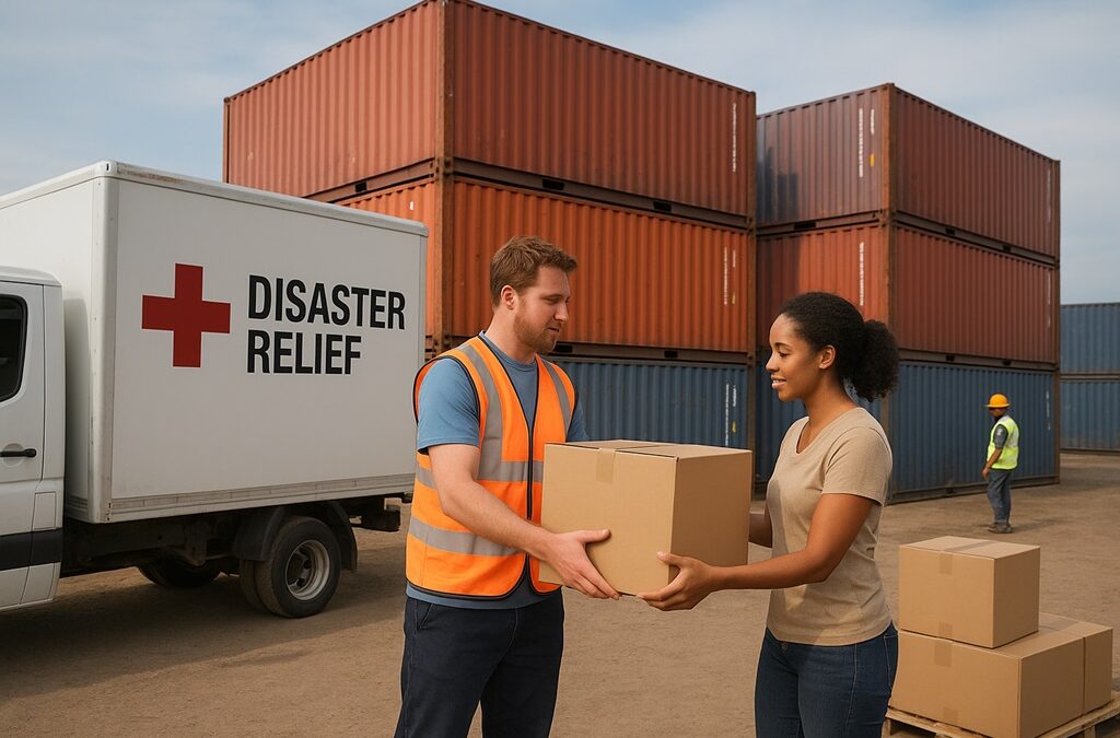 How Container Storage Supports Disaster Relief Operations