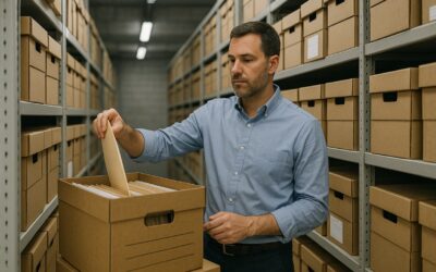 How to Store Documents and Files Safely in Business Storage