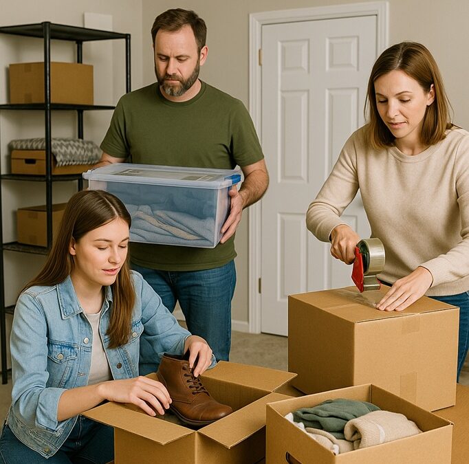 How to Pack for Shared Storage with Friends or Family