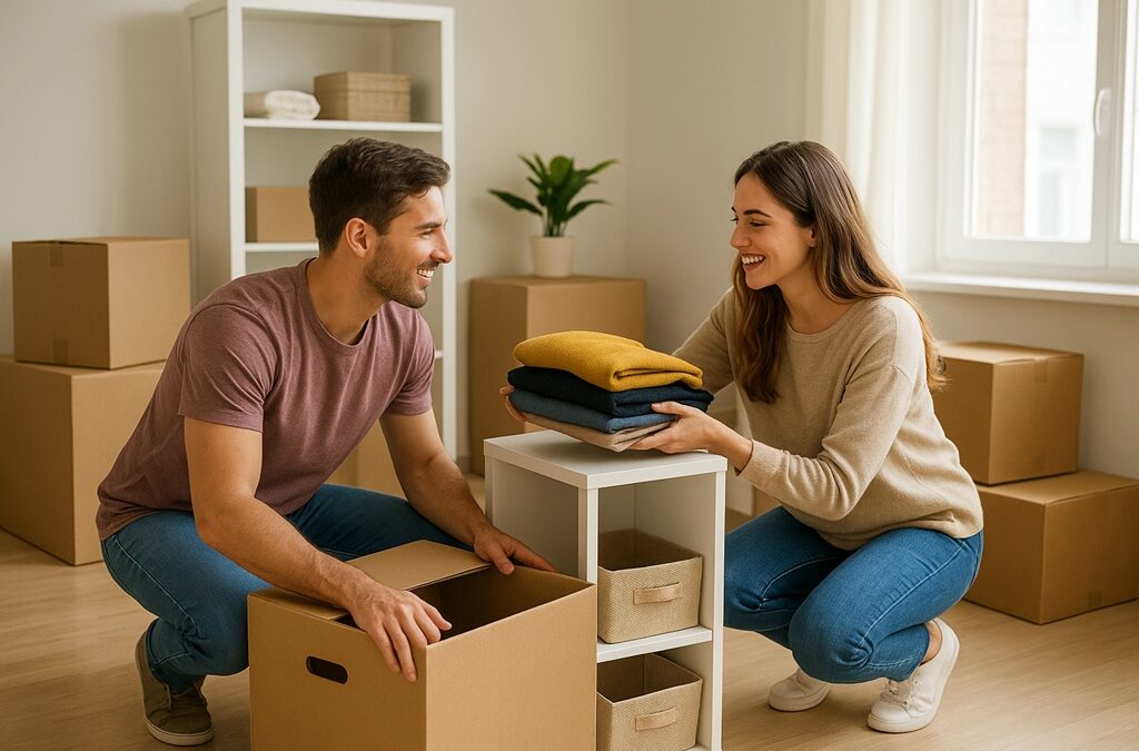 Storage Solutions for Moving in With a Partner or Roommate