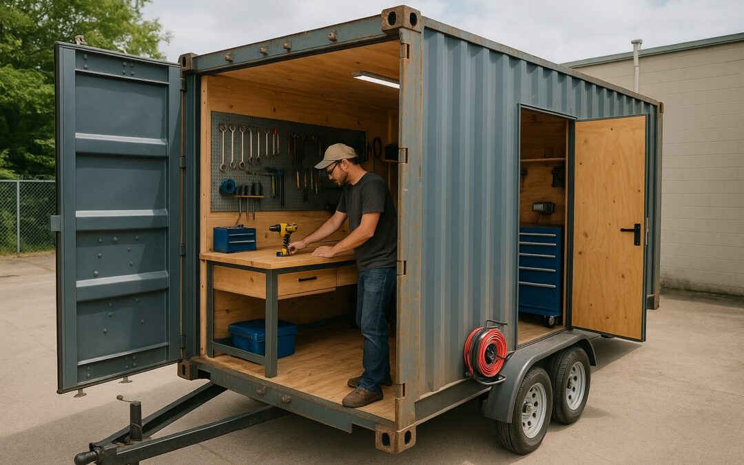 How to Convert Container Storage into Mobile Workshops