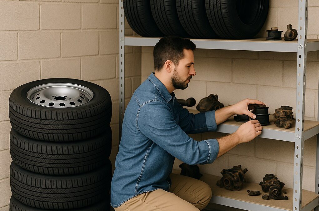 How to Store Tyres and Spare Parts for Future Use