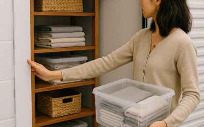 Using Storage Units for Marie Kondo-Inspired Home Organization