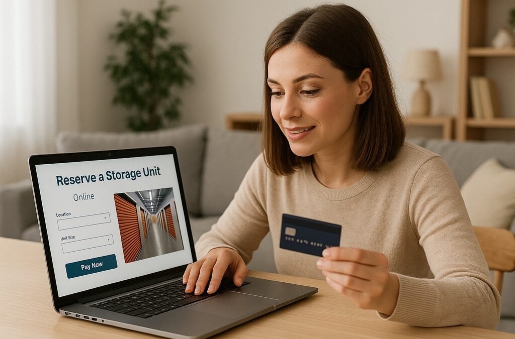 Online Reservations and Payments: Streamlining Your Storage Experience