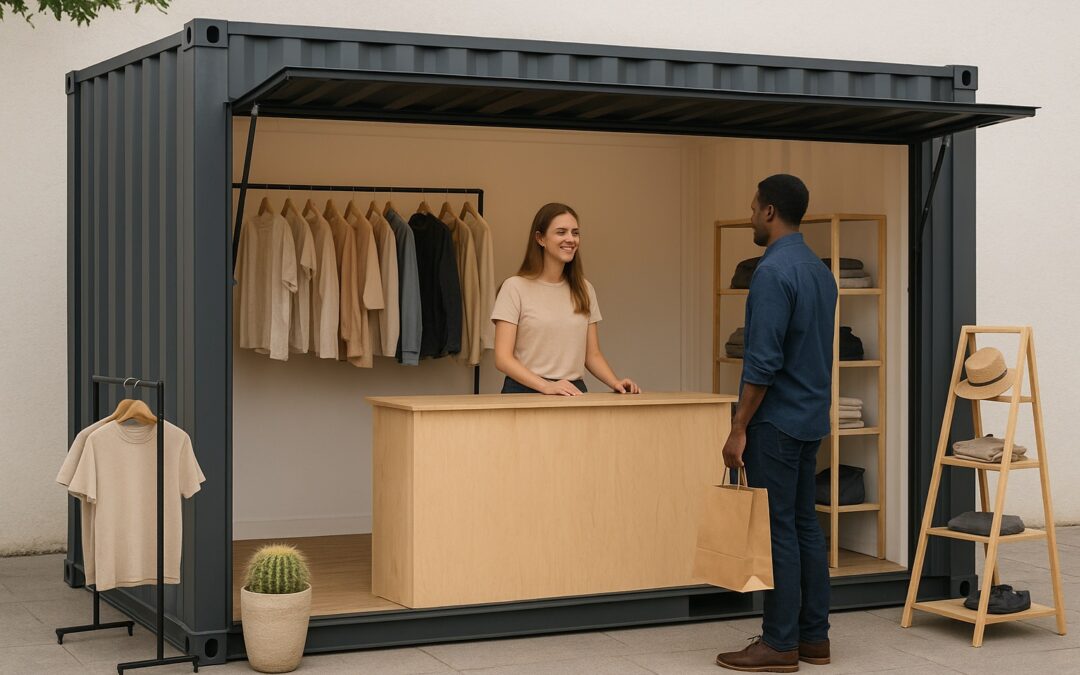 Renting Containers for Temporary Retail Storefronts