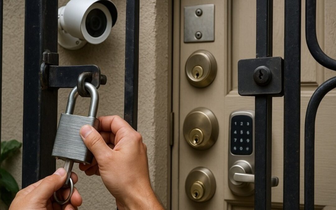 Using Padlocks, Cylinder Locks, and Additional Security Measures