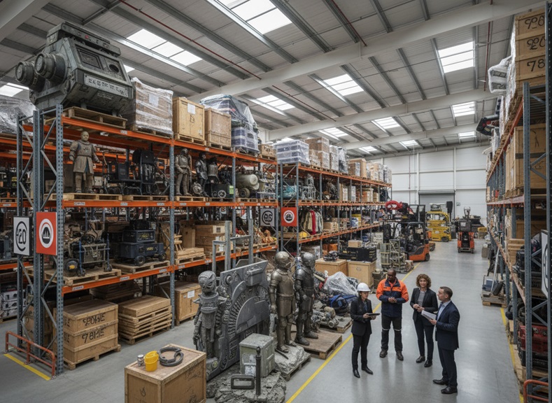 Renting Specialty Storage for Film and Television Props
