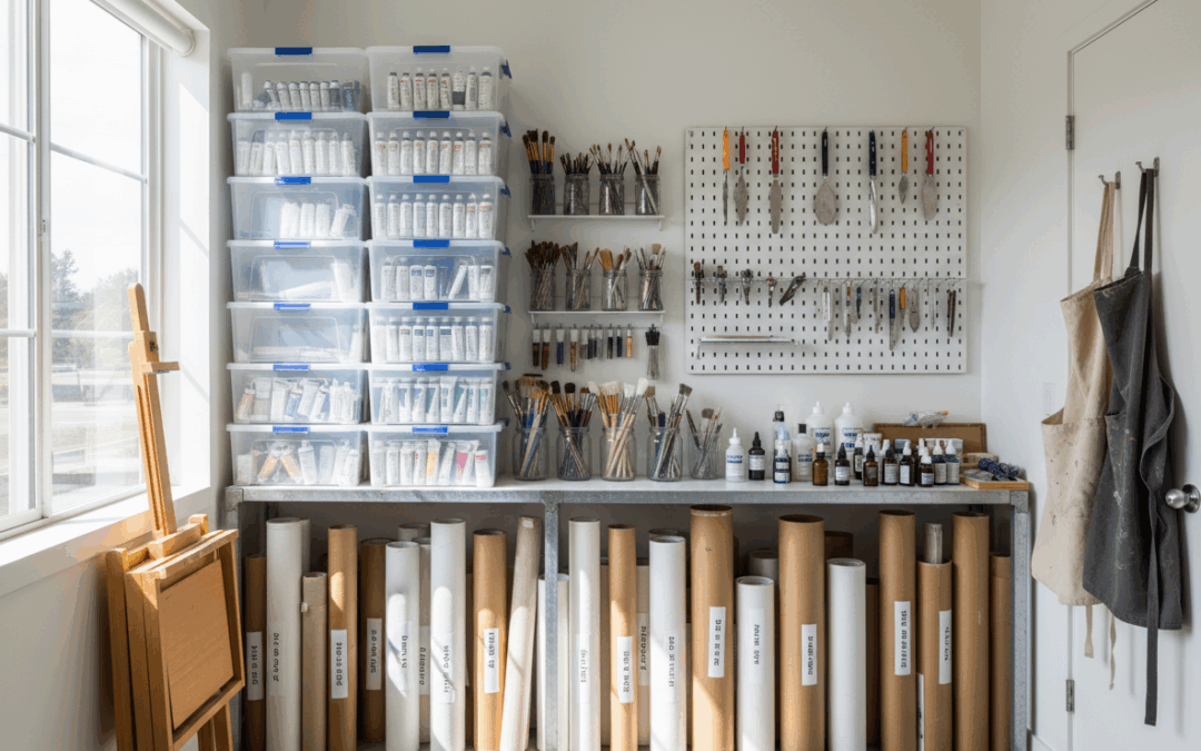 Housing Painting and Art Supplies: Keep Them Fresh Between Projects