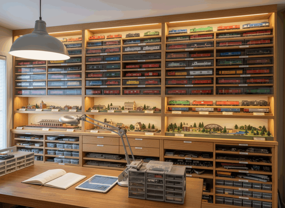 Storing Model Train Sets | Newbury Self Storage