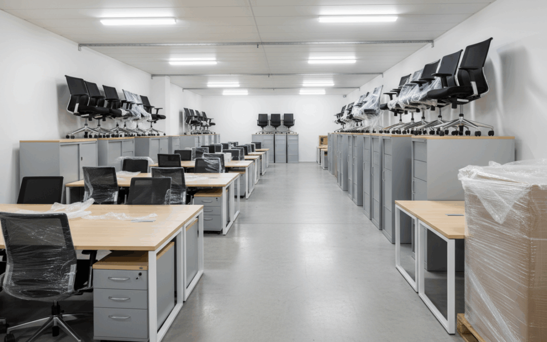 Storing Surplus Office Furniture When Downsizing or Remodelling