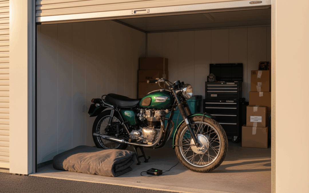 Motorcycle Storage 101: Keeping It Road-Ready While Stored