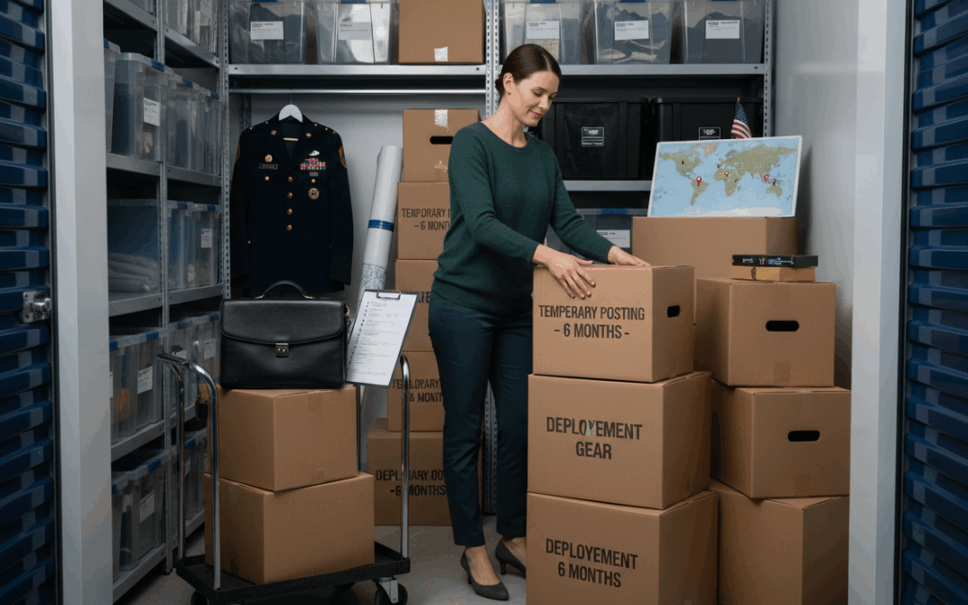Military or Work Relocation: Reducing Stress with Off-Site Storage