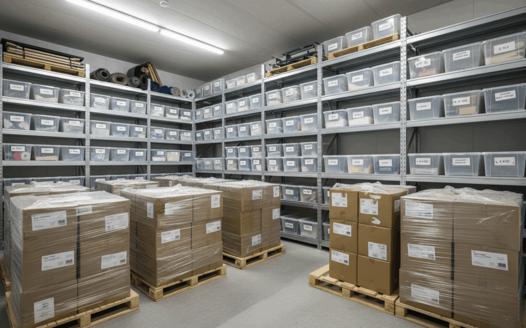The Benefits of Using Pallets and Racks Inside Your Unit