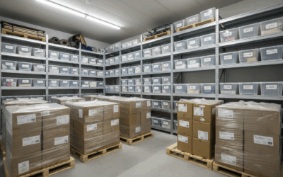 The Benefits of Using Pallets and Racks Inside Your Unit