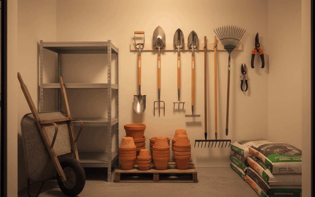 How to Store Gardening Equipment During Winter