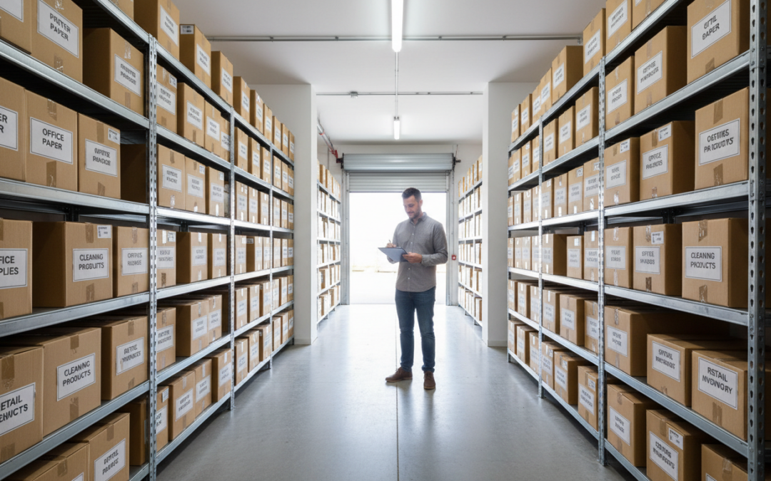 How Small Businesses Can Utilise Storage for Bulk Supplies Without Expanding Office Space