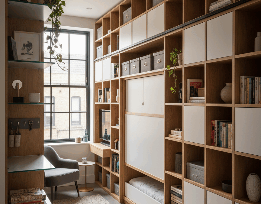 Maximising Vertical Storage in Small Homes: Creative Solutions for Limited Space
