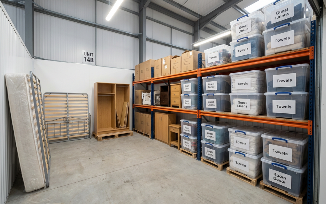 How to Use Personal Storage for Temporary Guest Rooms: Maximising Space for Visitors