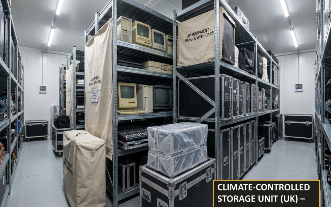How to Safely Store Electronics in Storage Units Without Risking Damage