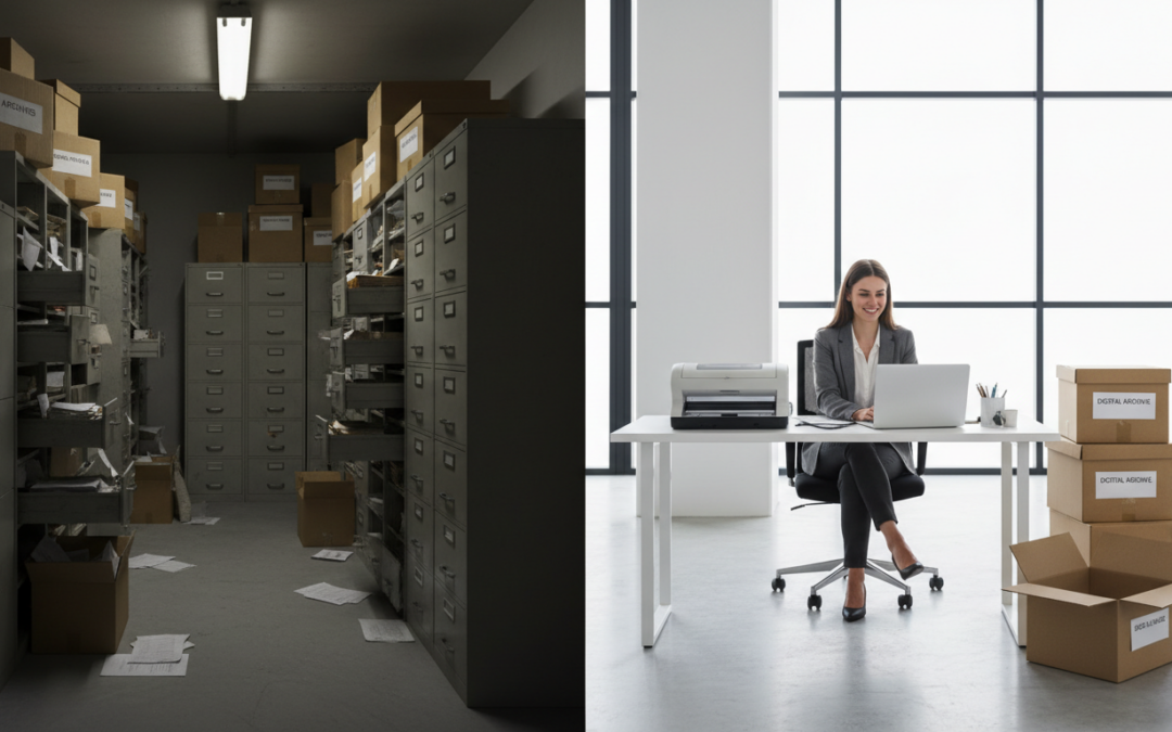 How to Transition from Physical to Digital Storage in Small Business Operations