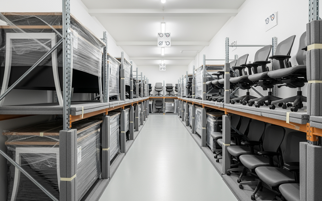 Storing High-End Office Furniture in Business Storage: Best Practices for Preservation
