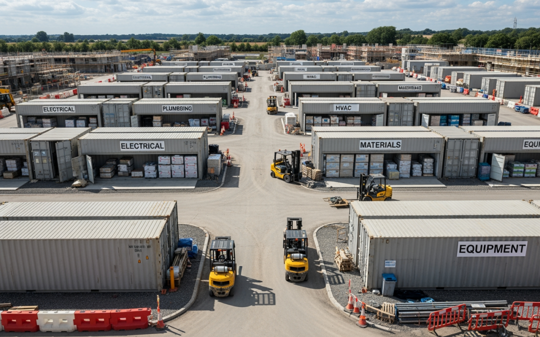 How to Create a Container Storage System for Large-Scale Construction Projects