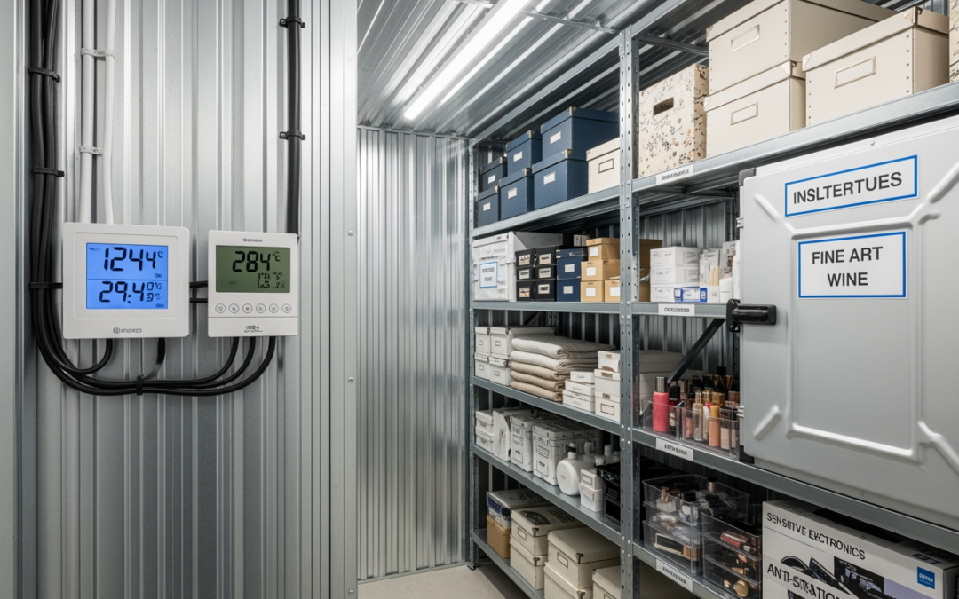 Utilising Specialty Storage for Storing Perishables or Temperature-Sensitive Products for Small Businesses