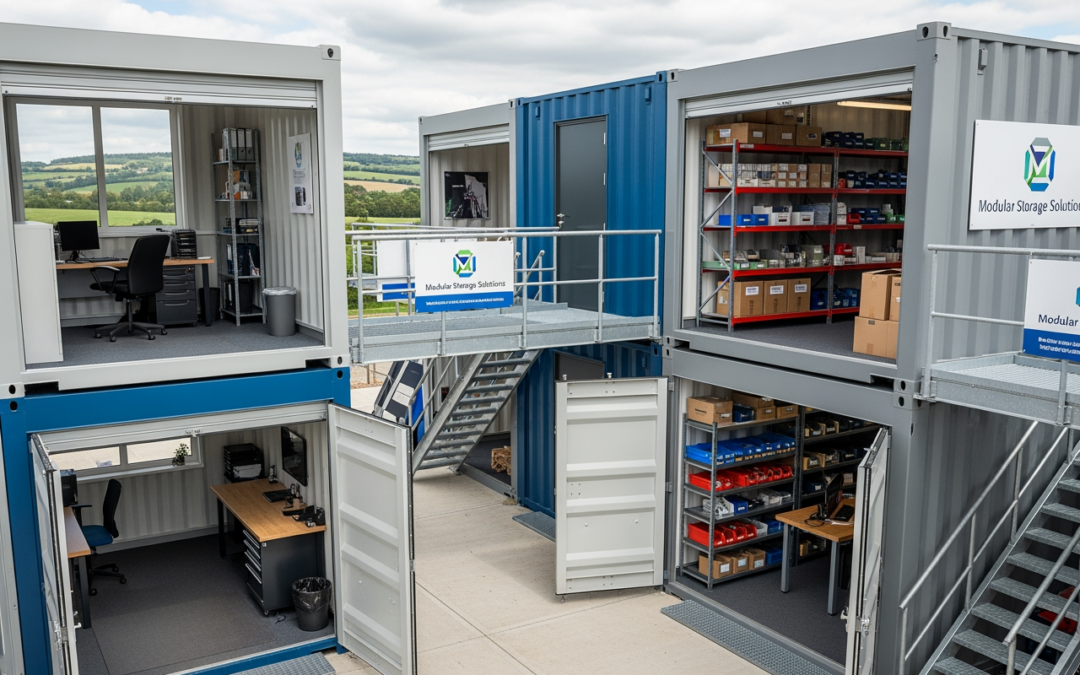 Innovative Uses for Shipping Containers as Modular Business Storage Units