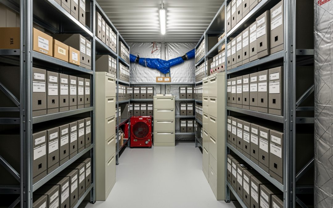 Best Practices for Organising and Storing Documents in Container Storage Units